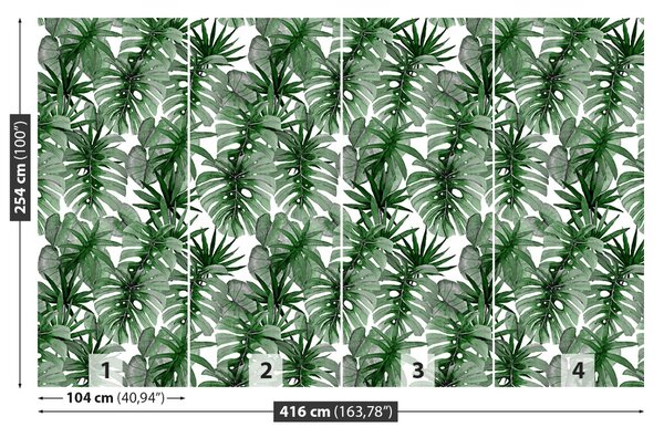 Carta da parati Mostro tropicale 104x70 cm
