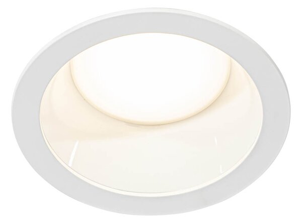 Faretto da incasso bianco con LED 3000K-5000K con interruttore DIP - Elias