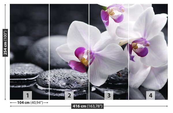Carta da parati Orchidea 104x70 cm