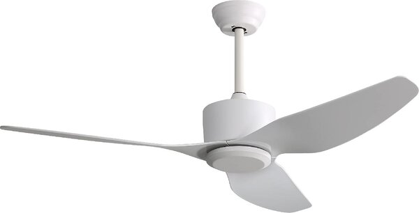 Bimar Ventilatore a Soffitto 3 Pale con Telecomando 132x37,5h cm colore Bianco - PF VSP1320