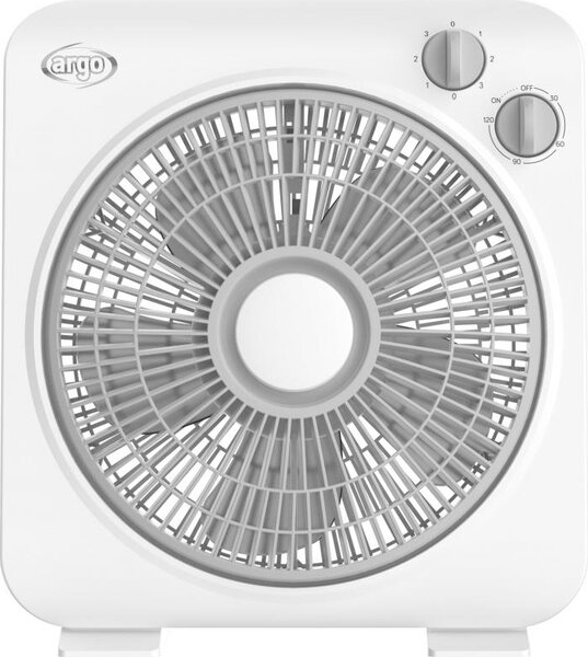 Argo Ventilatore Box Fan 5 pale 3 Velocit con timer - 398200038 Boxy
