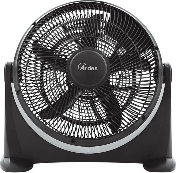 Ardes Ventilatore Box Fan da Pavimento 5 Pale Diametro 40 cm 3 Velocit colore Nero - AR5A40