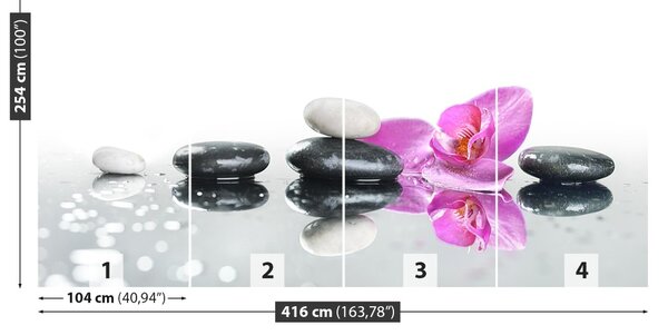 Carta da parati Pietre spa 104x70 cm