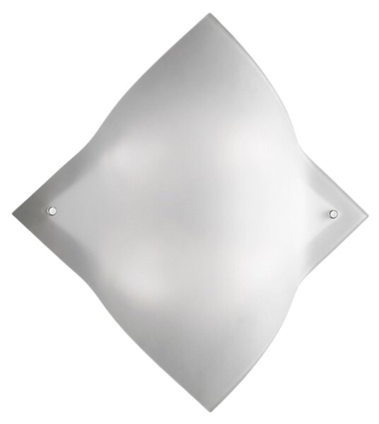 Plafoniera Contemporanea Cake Vetro Bianco 4 Luci E27 Ip20