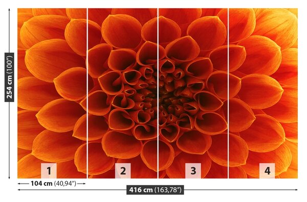 Carta da parati Fiore 104x70 cm