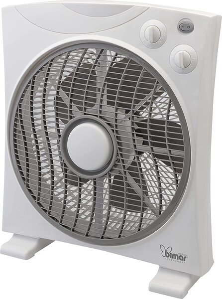 Bimar Ventilatore Box Fan 5 Pale Diametro 30 cm da Pavimento con Timer 3 Velocit - VBOX39T