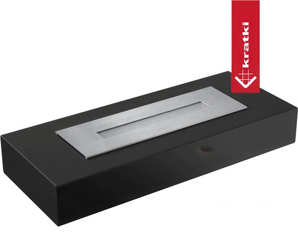 Camino a Bioetanolo da Tavolo MAX GALINA nero T�V Dimensioni 67x27.4x h10 cm - peso 6,6 kg Certificato ISO 9001 colore nero