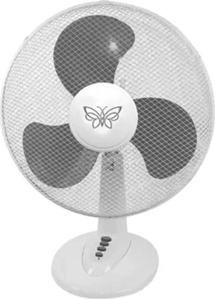 DecHome Ventilatore Butterfly Grey Tavolo T.40 - Butterflygr40