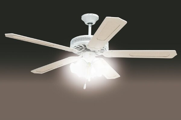 Kooper Ventilatore da Soffitto con Luce 130 cm 5 Pale 3 Velocit - 2193208 Windy