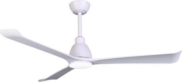 Perenz Ventilatore da Soffitto 3 Pale 6 Velocit 132 cm con Luce e Telecomando colore Bianco - 7153 B IR