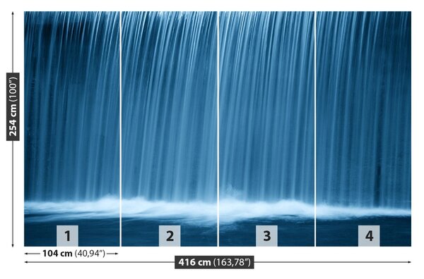 Carta da parati Cascata 104x70 cm