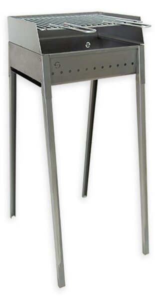 Barbecue A Carbonella nome dall�omonimo vulcano VESUVIO Dimensione 40x30x h 79.5 cm-Peso 3,0 Trasportabile in ferro alluminato