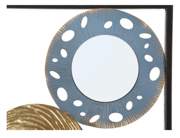 Pannello decorativo 3D in metallo dal design astratto e geometrico GLOTY-C, in 3D sono il nuovo trend Dimensioni 31x3x h 90 cm per decorare le tue pareti