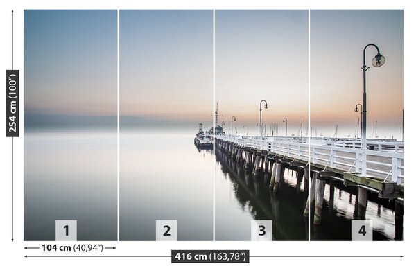 Carta da parati Pier est 104x70 cm