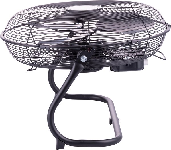 Kooper Ventilatore Industriale Box Fan 3 Pale Potenza 70 Watt 3 Velocit 35 cm in Acciaio colore Nero