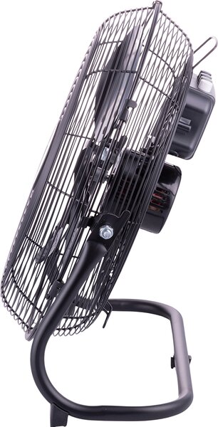 Kooper Ventilatore Industriale Box Fan 3 Pale Potenza 70 Watt 3 Velocit 35 cm in Acciaio colore Nero