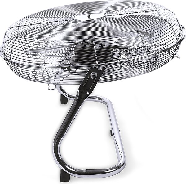 Kooper Ventilatore Industriale Box Fan 3 Pale Potenza 70 Watt 3 Velocit 35 cm in Acciaio colore Silver