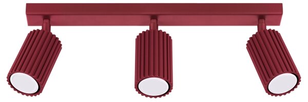 Brilagi - Faretto LED CRESTO 3xGU10/10W/230V bordeaux