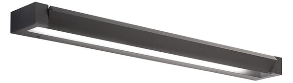 Applique Moderna Sway Metallo Nero Acrilico Led 23W 3000K