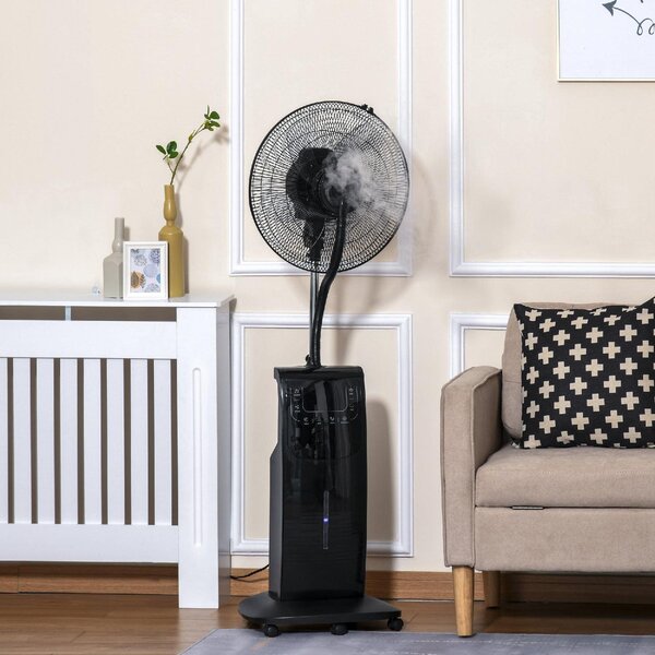 DecHome Ventilatore Nebulizzatore con Telecomando Timer 3 Velocit e 3 Funzioni - D24519