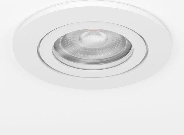 Eglo 902247 - Faretto LED da incasso a soffitto per bagno BARRANCO 1xGU10/4,5W/230V IP44 bianco
