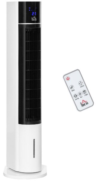 DecHome Ventilatore Raffrescatore d'Aria Evaporativo 3 Modalit e 3 Velocit Timer Oscillazione e Telecomando Bianco - 035V90824
