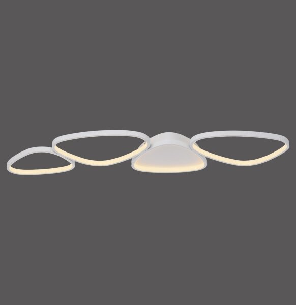 Schöner Wohnen 14039-16 - Plafoniera LED dimmerabile PEBBLES LED/35,5W/230V bianca