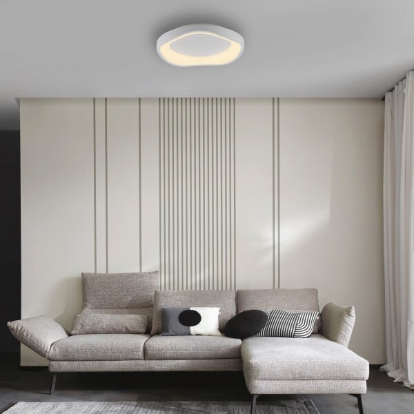 Schöner Wohnen 14233-16 - Plafoniera dimmerabile a LED MONTA LED/21W/230V bianca