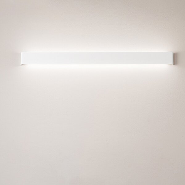 Applique Contemporanea Way Metallo Bianco Led 36W 3000K
