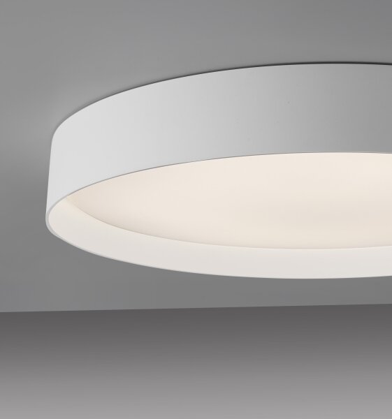 Schöner Wohnen 14595-16 - Plafoniera LED dimmerabile TAVOLI LED/34W/230V bianco+telecomando
