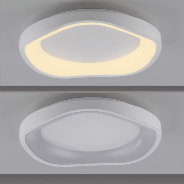 Schöner Wohnen 14233-16 - Plafoniera dimmerabile a LED MONTA LED/21W/230V bianca