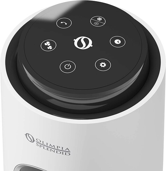 OLIMPIA SPLENDID Ventilatore Raffrescatore d'Aria Evaporativo con Ionizzatore Capacit tanica 3,5 Litri con Timer e Telecomando - 99312