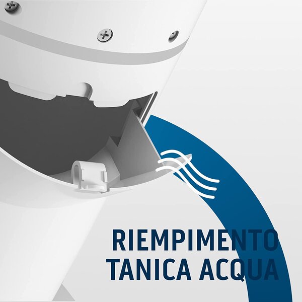 OLIMPIA SPLENDID Ventilatore Raffrescatore d'Aria Evaporativo con Ionizzatore Capacit tanica 3,5 Litri con Timer e Telecomando - 99312