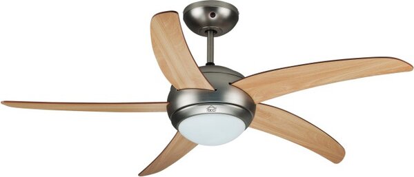 DCG Ventilatore Soffitto 5 Pale 5 Velocit con Luce e Telecomando - VE CRD54 TL