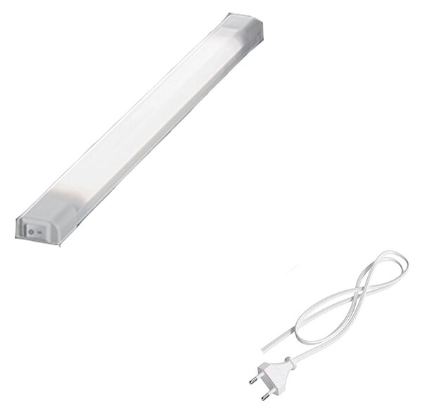 Applique Moderna Tiny Acrilico Bianco Led 4W 3000K