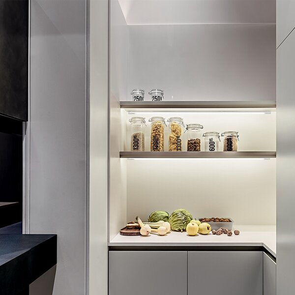 Applique Moderna Tiny Acrilico Bianco Led 4W 3000K