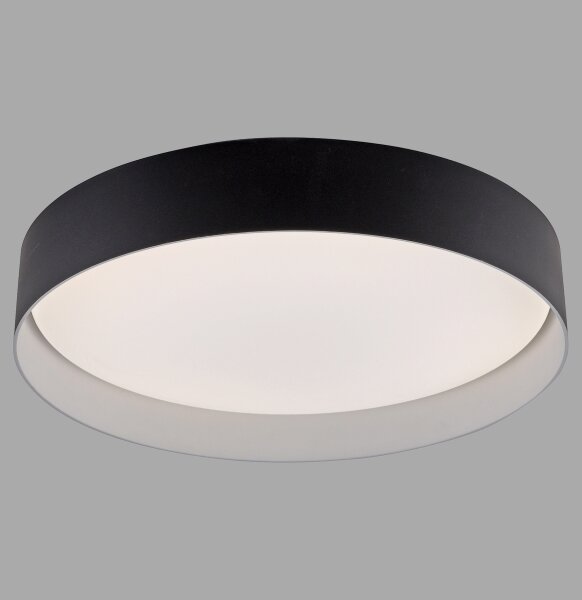 Schöner Wohnen 14594-18 - Plafoniera LED dimmerabile TAVOLI LED/20W/230V nero + telecomando