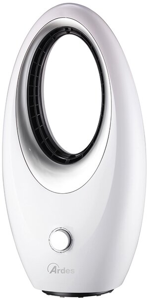 Ardes Ventilatore Senza Pale Acceleratore daria e con 3 velocit Oscillante colore Bianco e Argento - AR5BL1M