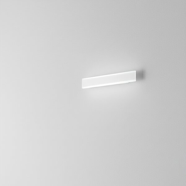 Applique Moderna Kante Metallo Bianco Acrilico Led 16W Cct 3000/4000/6000K