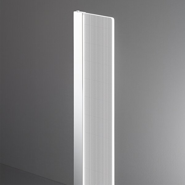 Piantana Moderna Tape Metallo Bianco Acrilico Led 48W 3000K