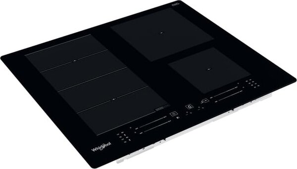 Whirlpool WF S0160 NE Piano Cottura Induzione 4 Fuochi 59 cm Vetroceramica colore Nero