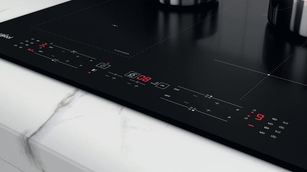 Whirlpool WL B1160 BF Piano Cottura Induzione 4 Fuochi 60 cm Vetro colore Nero
