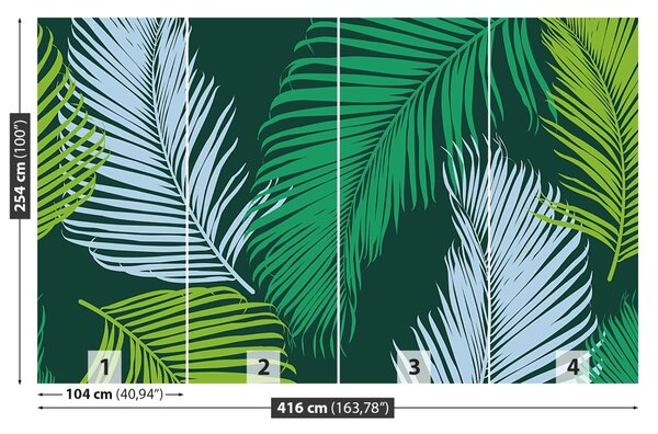 Carta da parati Modello tropicale 104x70 cm