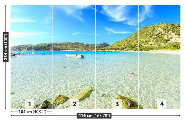 Carta da parati Bay Beach 104x70 cm