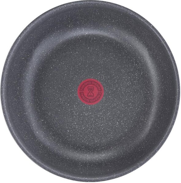LAGOSTINA Wok Padella Antiaderente Induzione in Alluminio 28 cm colore Grigio Mineralis Ingenio Green