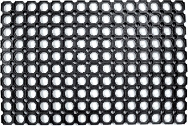 NBrand Zerbino Robustus Componibile Pvc 40x70 cm colore Nero 5 Pezzi - RO70