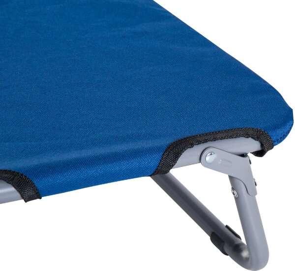 AllMyPets Brandina Cane Cuccia per Cani o Gatti Taglia Medio Piccola Pieghevole In Tessto Oxford Blu 71x58x18 cm - D0410DBU