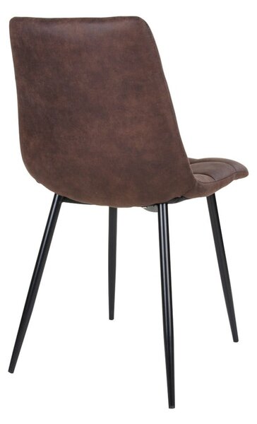 Set di 2 sedie da pranzo marrone scuro Middelfart - House Nordic