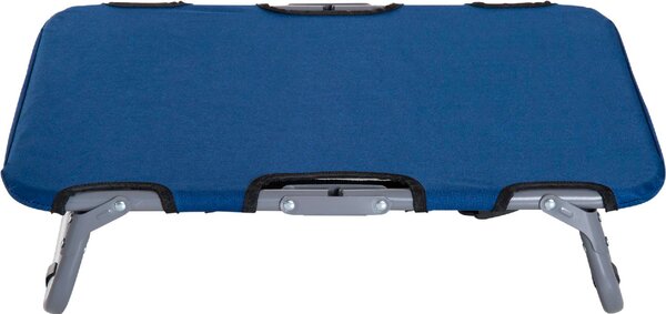 AllMyPets Brandina Cane Cuccia per Cani o Gatti Taglia Piccola Pieghevole In Acciaio e Tessuto Oxford 59x46x15 cm colore Blu - D04101BU