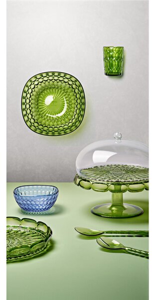 Caraffa con coperchio SAN, Bio-based SMMA Dimensioni 11,3x16,9x h28,8 cm - 1750 cc- 1750 cc VANITY BPA FREE in Scatola Guzzini Verde Matcha